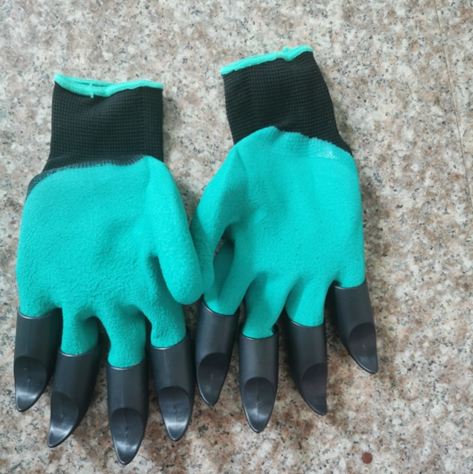 Krallen-Gartenhandschuhe für Graben & Pflanzen robust – Garten & Outdoor | BEST-AMBIENCE