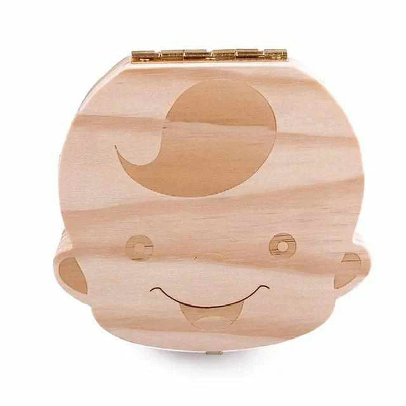 Milchzahn-Box aus Holz mit Erinnerungsfunktion & Datenfeld – Detailansicht 4 | BEST-AMBIENCE