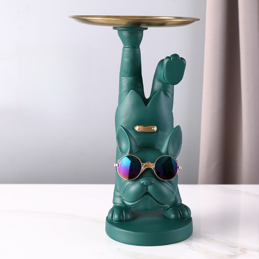 French Bulldog Butler Ablage - Deko Figur - Detailansicht 2 | BEST-AMBIENCE