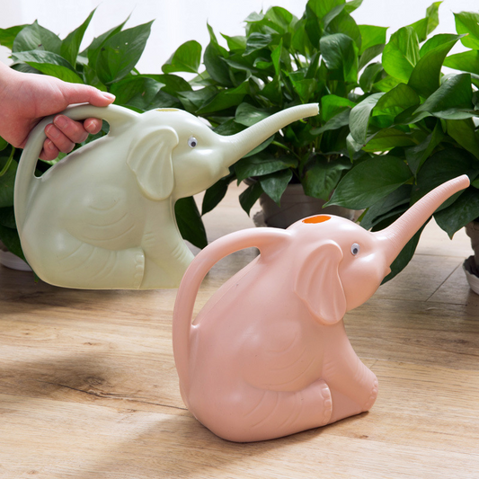 Elefant Gießkanne Garten – bunt & dekorativ