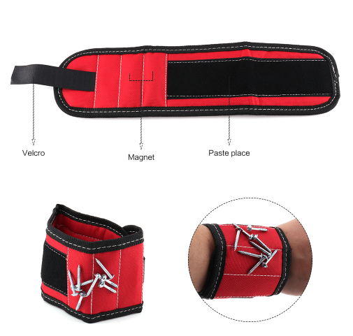 Magnet-Armband für Schrauben, Nägel & Werkzeug - Detailansicht 8 | BEST-AMBIENCE