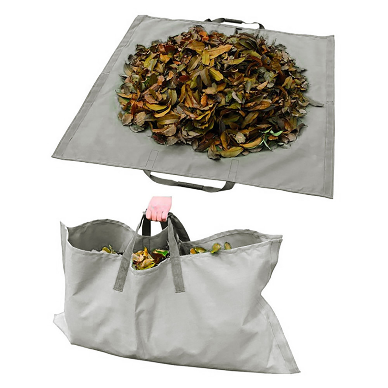 Stabiler Laubsack faltbar – Gartenabfallsack 270L - Detailansicht 13 | BEST-AMBIENCE