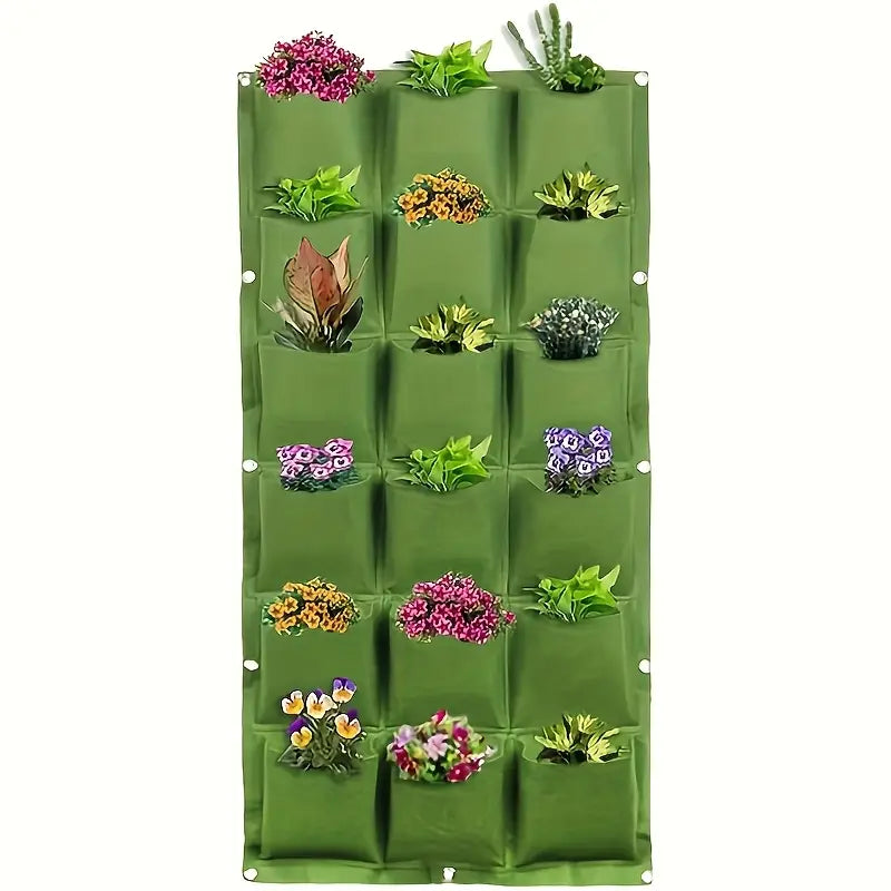 Vertikaler Filz Pflanzenbeutel – Wandmontage Pflanzsack – Detailansicht 5 | BEST-AMBIENCE