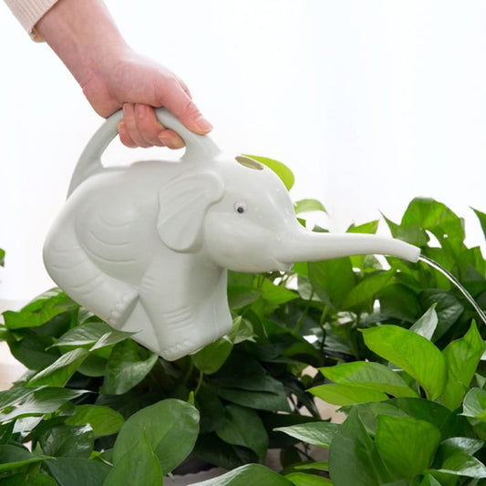 Elefant Gießkanne Garten – bunt & dekorativ