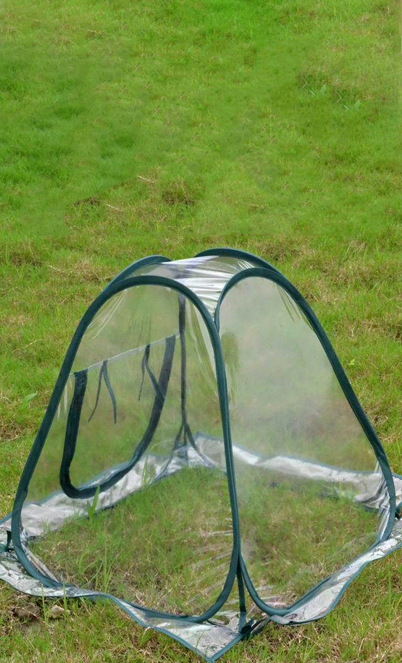 Transparentes Mini-Gewächshaus Pflanzenzelt Garten kompakt – Detailansicht 3 | BEST-AMBIENCE