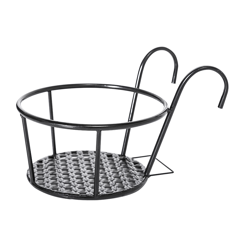 Metall Blumenampel mit Haken – Balkon & Terrasse - Detailansicht 7 | BEST-AMBIENCE
