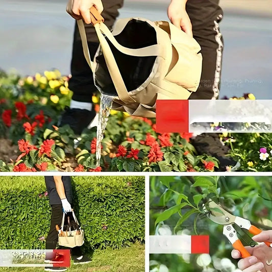 Gartenwerkzeug-Set 10-teilig mit Tasche – Gartenpflege