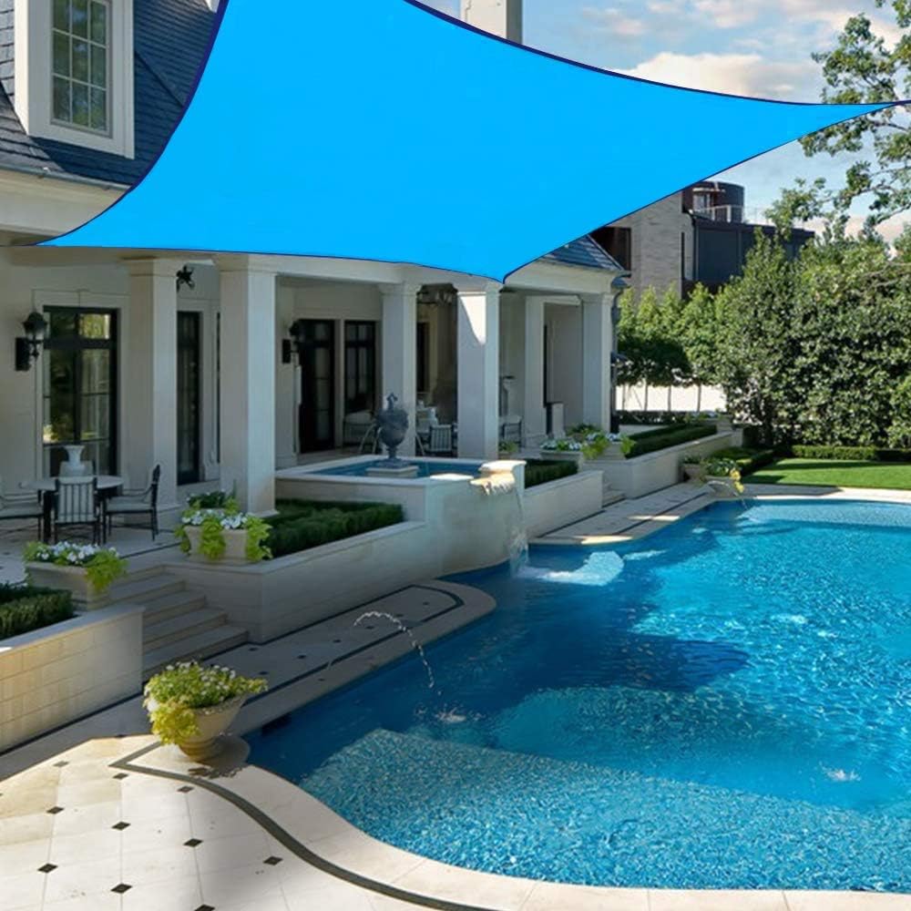 Sonnensegel Rechteck UV-Schutz mit Seil – Schattensegel - Detailansicht 3 | BEST-AMBIENCE