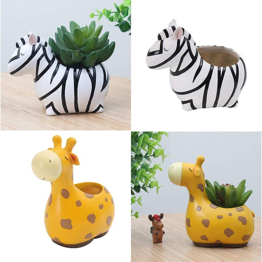 Sukkulenten-Töpfe mit Tierdesign – Kaktus Pflanzgefäß - Detailansicht 2 | BEST-AMBIENCE