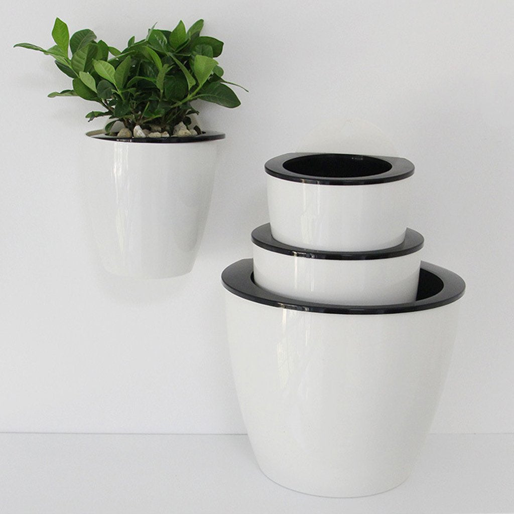 Hängender Blumentopf mit Selbstbewässerung & Wandhalter – Detailansicht 20 | BEST-AMBIENCE