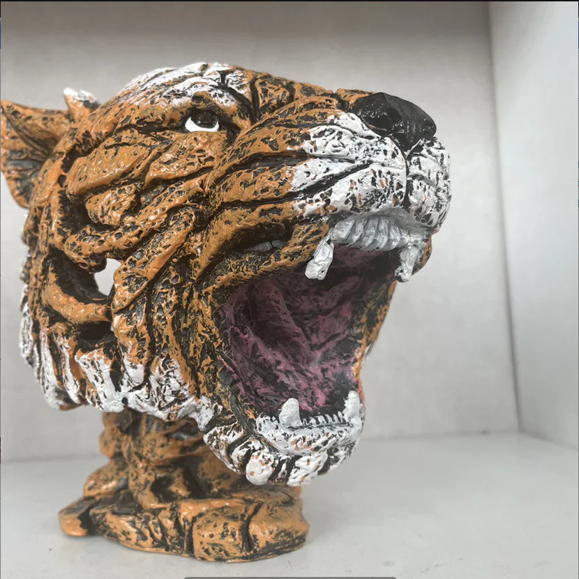 Gorilla Figur Resin – Realistische Deko Skulptur in Löwe Skulptur | BEST-AMBIENCE