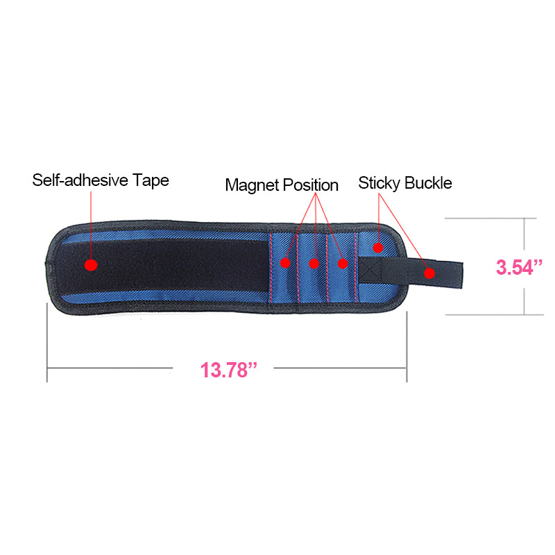 Magnet-Armband für Schrauben, Nägel & Werkzeug - Detailansicht 14 | BEST-AMBIENCE