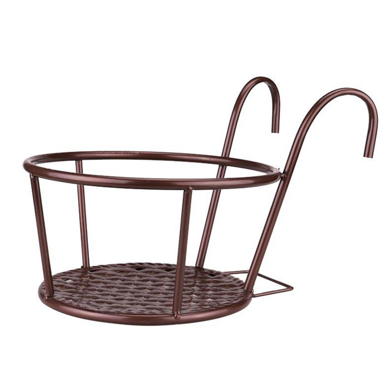 Metall Blumenampel mit Haken – Balkon & Terrasse - Detailansicht 8 | BEST-AMBIENCE