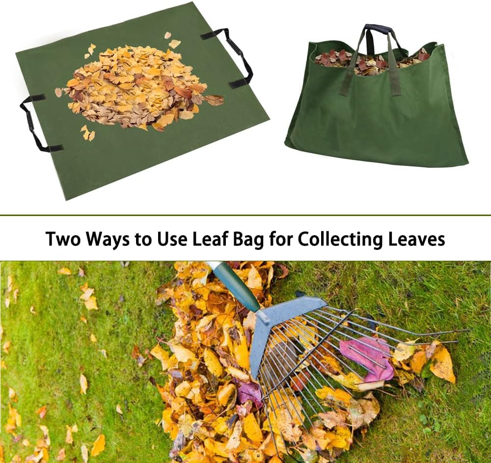 Stabiler Laubsack faltbar – Gartenabfallsack 270L - Detailansicht 6 | BEST-AMBIENCE