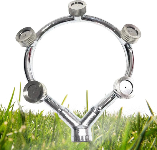 Mehrdüsen-Sprühaufsatz Edelstahl für Gartenbewässerung – Garten & Outdoor | BEST-AMBIENCE