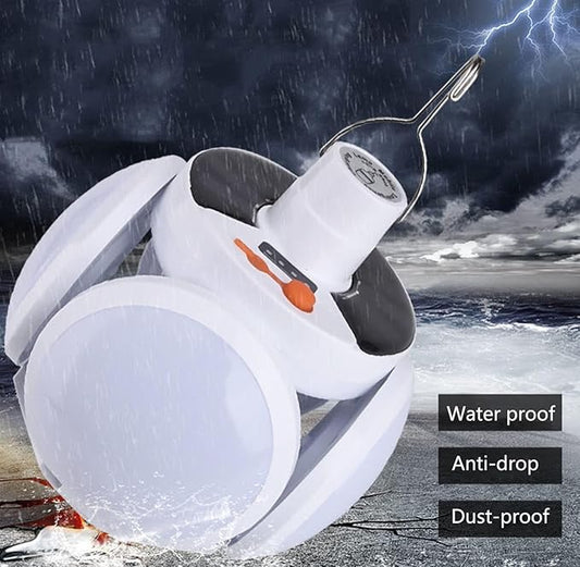 Solar Outdoor & Camping Lampe – handlich, robust & vielseitig für Garten und Zelt