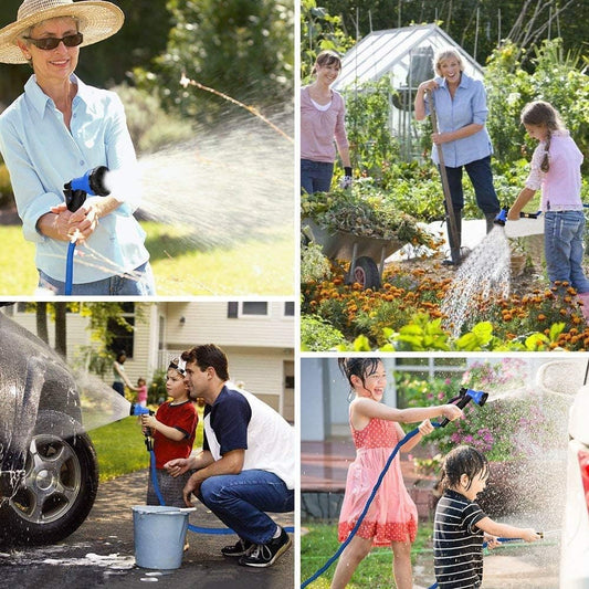 Flexibler Hochdruck-Gartenschlauch ausziehbar teleskopisch – Detailansicht 2 | BEST-AMBIENCE