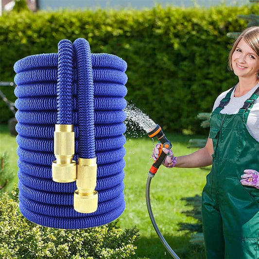 Flexibler Hochdruck-Gartenschlauch ausziehbar teleskopisch – Garten & Outdoor | BEST-AMBIENCE