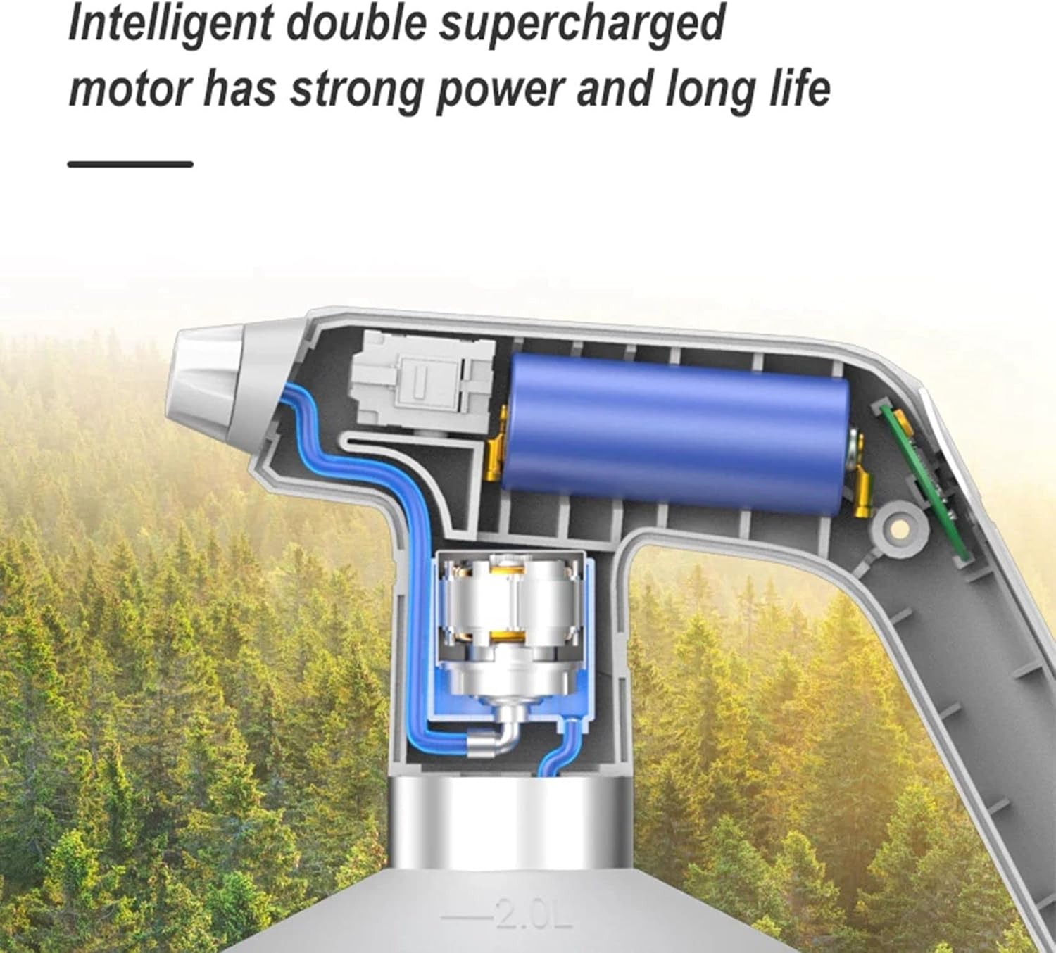 Automatische Pflanzenzerstäuber Sprühflasche elektrisch – Detailansicht 8 | BEST-AMBIENCE