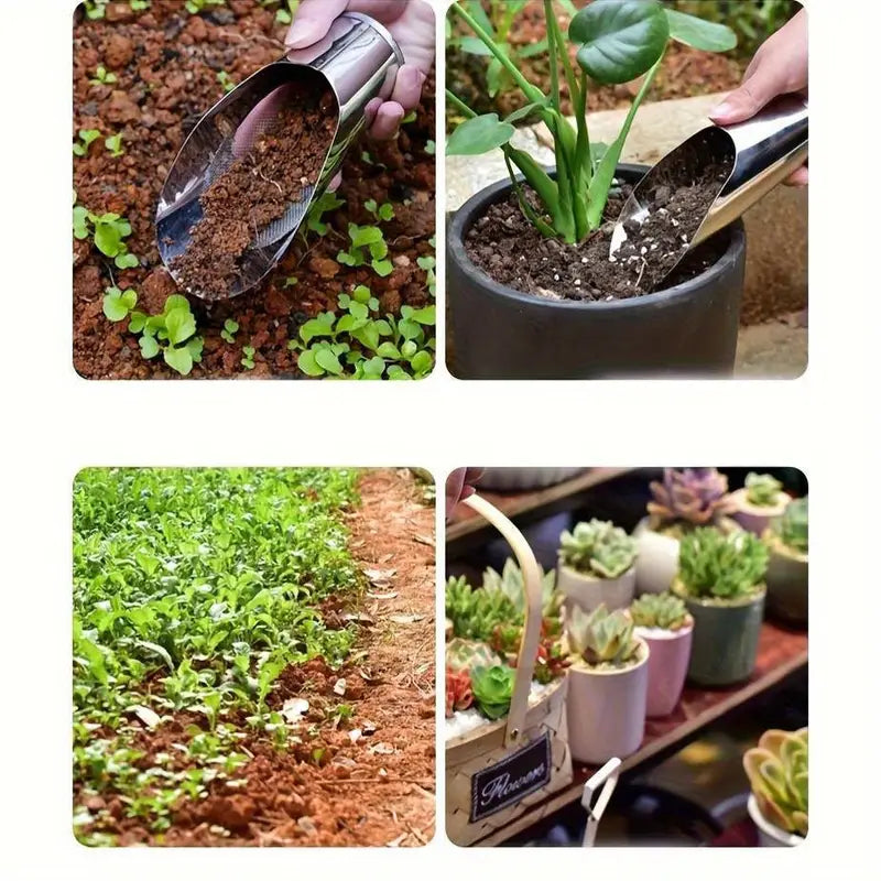 Pflanzschaufel Edelstahl – Robust für Garten & Balkon – Detailansicht 11 | BEST-AMBIENCE