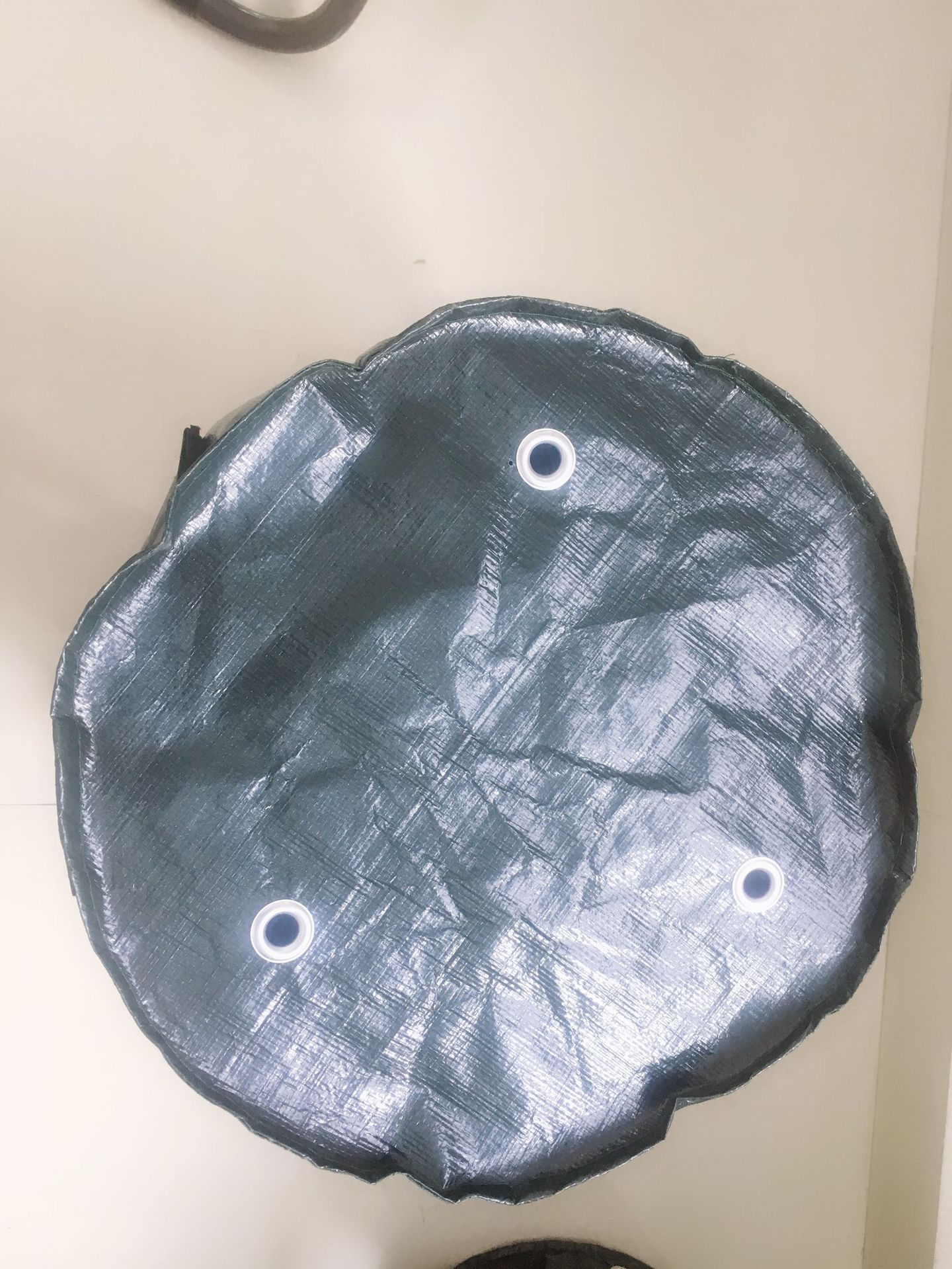 Kartoffel-Pflanzsack mit Sichtfenster – Wiederverwendbar in Schwarz 23x28cm | BEST-AMBIENCE