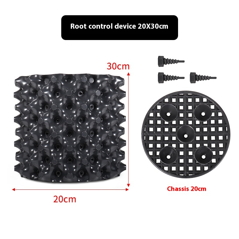 Wurzelkontrolle Pflanzen – gesundes Wachstum fördern in Unten 20cm X Höhe 30cm | BEST-AMBIENCE