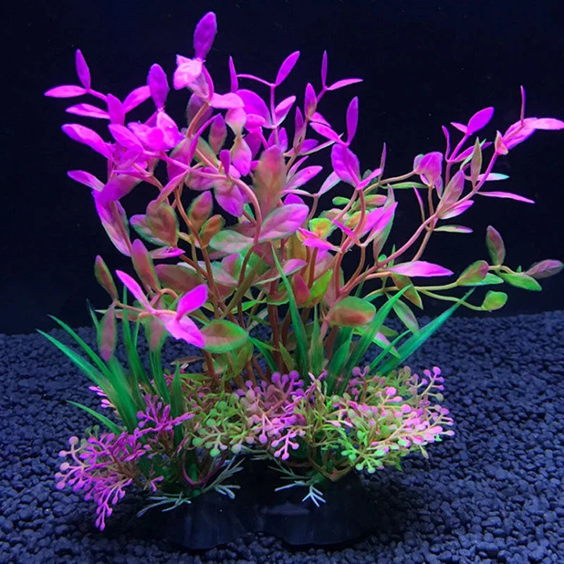Aquarium Kunstpflanzen Set – Realistische Deko bunt – Garten & Outdoor | BEST-AMBIENCE