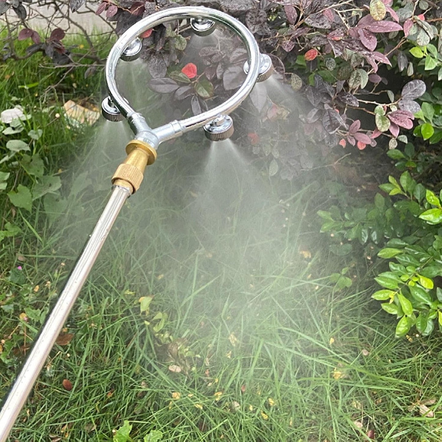 Mehrdüsen-Sprühaufsatz Edelstahl für Gartenbewässerung – Detailansicht 4 | BEST-AMBIENCE