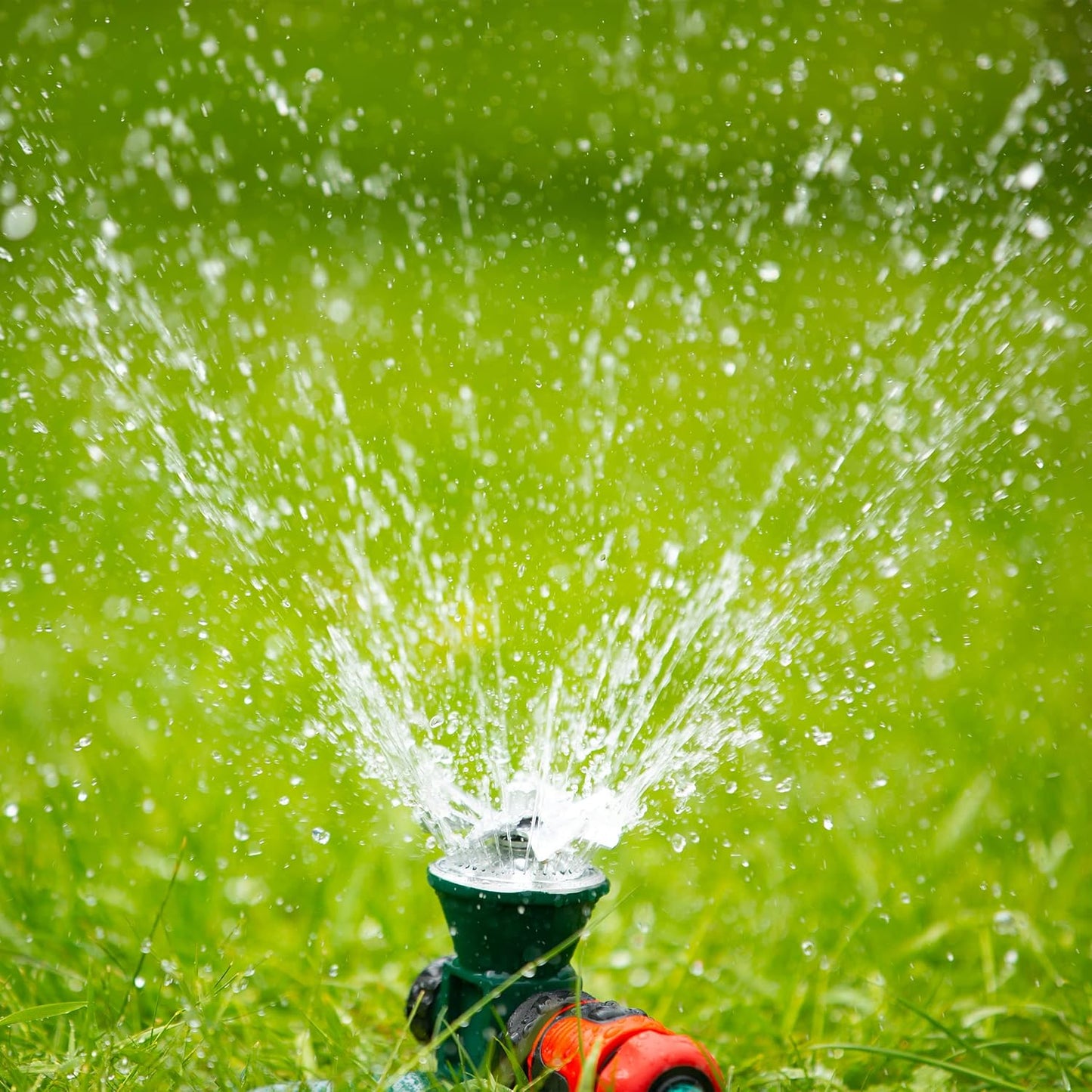Metall Rasensprinkler 360° rotierend – Gartenbewässerung – Detailansicht 5 | BEST-AMBIENCE