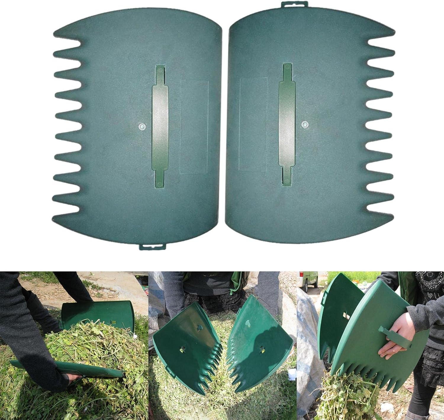 Laubgreifer Gartenabfall ergonomisch – Gras & Laub - Detailansicht 5 | BEST-AMBIENCE