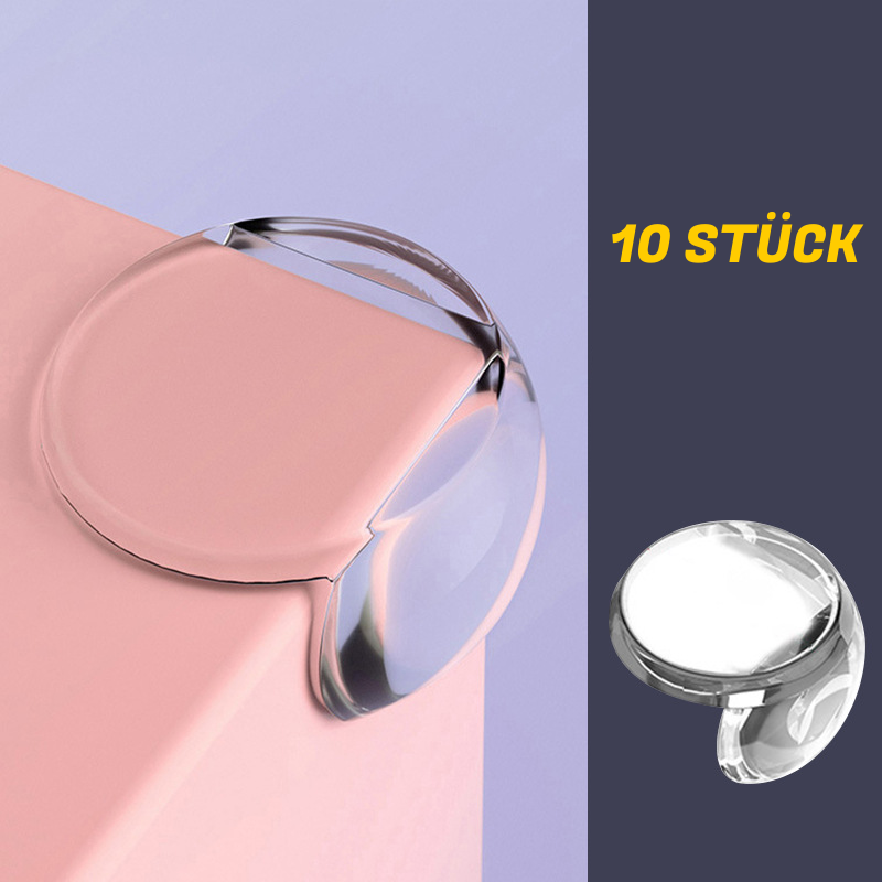 Eckenschutz für Möbel – Kantenschutz aus Silikon | Stoßschutz für Kinder & Babys | Selbstklebend Kugelform 10 Stück