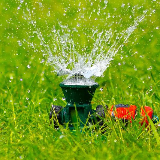 Metall Rasensprinkler 360° rotierend – Gartenbewässerung – Garten & Outdoor | BEST-AMBIENCE