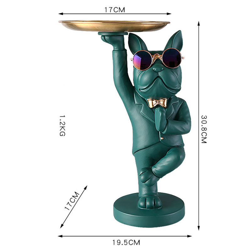 Balance Bulldog Butler -  Ablagefläche für Schlüssel, Schmuck