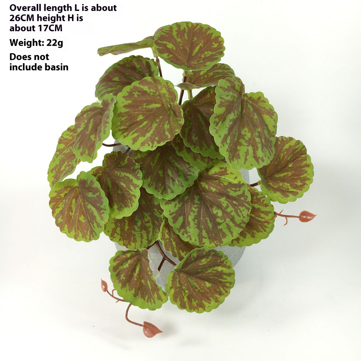 Hängepflanze Künstlich – Deko Innen & Außen Naturoptik in Begonia | BEST-AMBIENCE