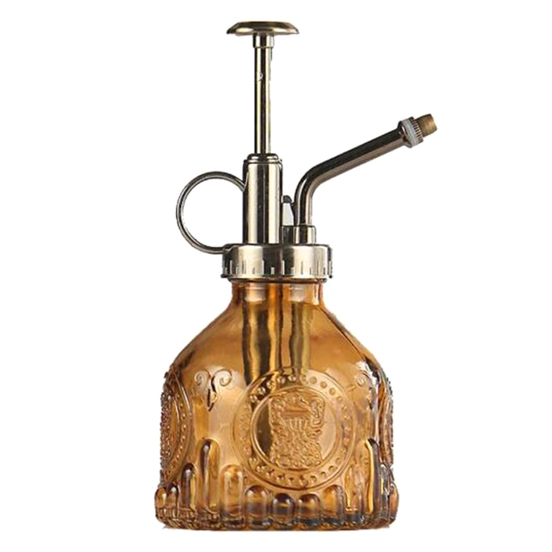 Vintage Blumensprüher Glasflasche mit Metallsprühkopf - Detailansicht 12 | BEST-AMBIENCE