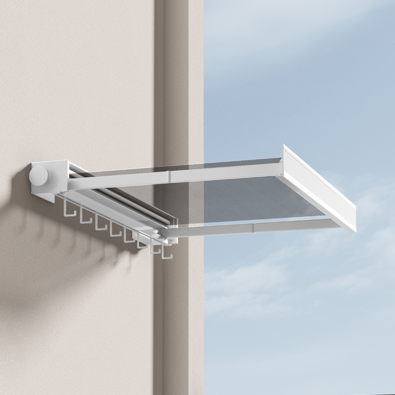 Faltbarer Trockner zur Wandmontage - 45cm weis