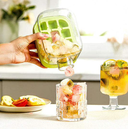 2-in-1 Eiswürfel-Flasche – Kühlende Trinkflasche mit Eiswürfelfunktion