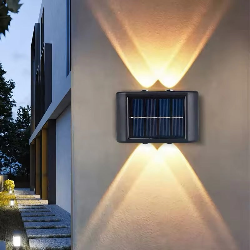 Solarbetriebene LED-Außenwandleuchten – Nachhaltige & wetterfeste Gartenbeleuchtung