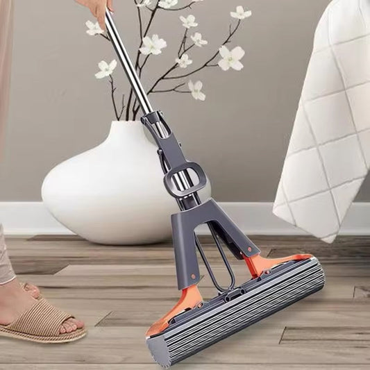 Flexibler Mini-Mopp mit 360° Drehkopf – Kompakt, saugstark & rückenschonend