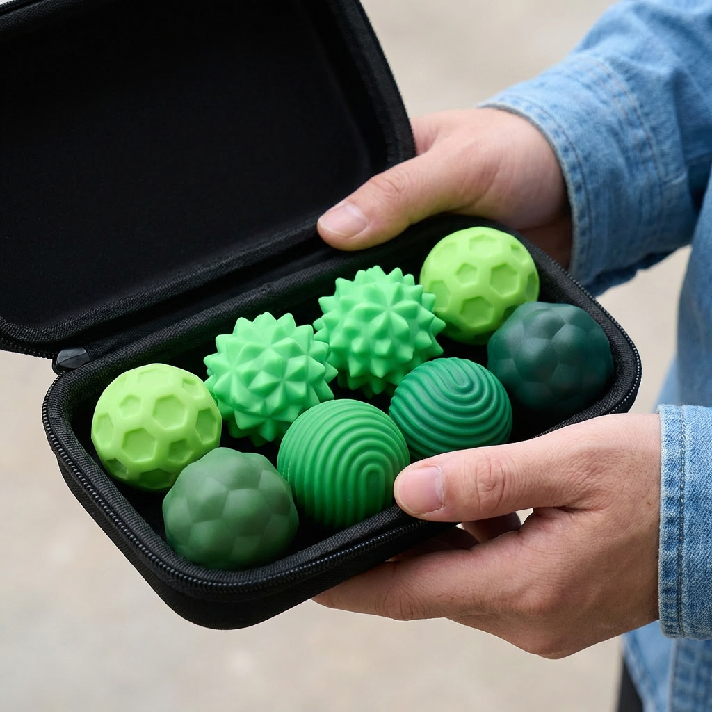 Stressball Silikonkugeln magnetisch – Entspannung & Fokus - Detailansicht 9 | BEST-AMBIENCE