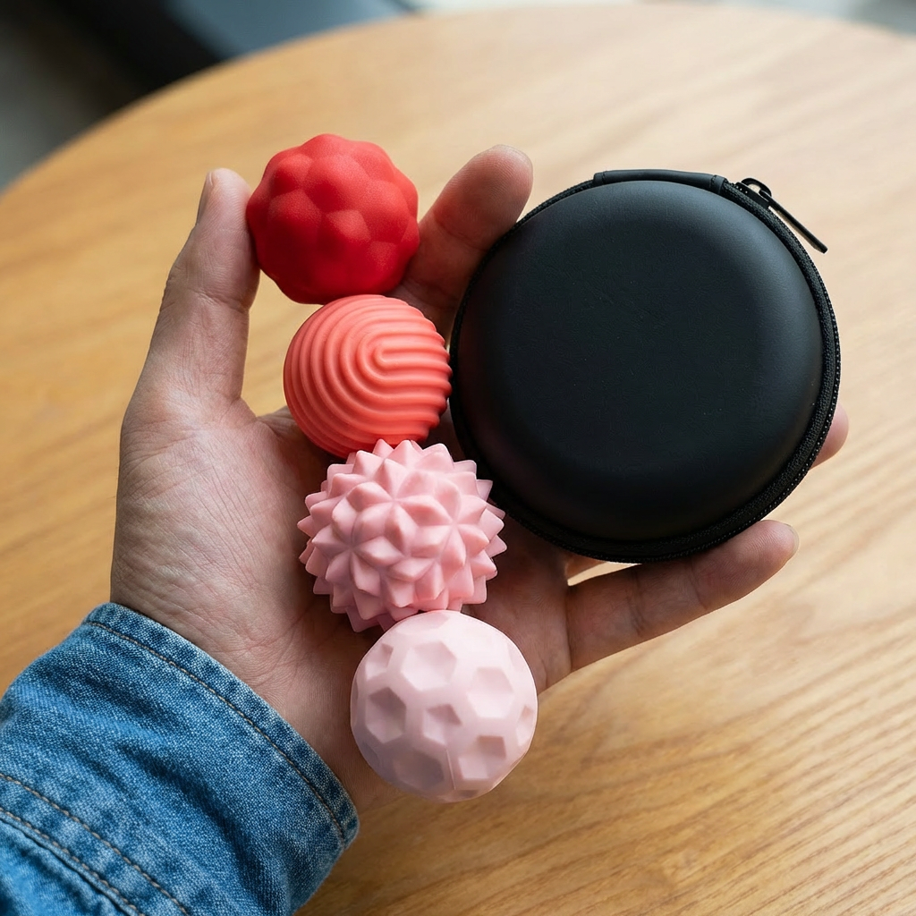 Stressball Silikonkugeln magnetisch – Entspannung & Fokus - Detailansicht 12 | BEST-AMBIENCE