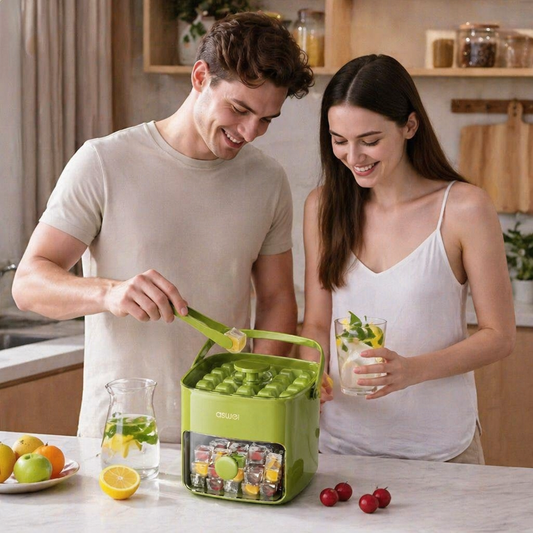 Eiswürfelform 48er mit Box – 2-in-1 Doppel-Set - Detailansicht 2 | BEST-AMBIENCE