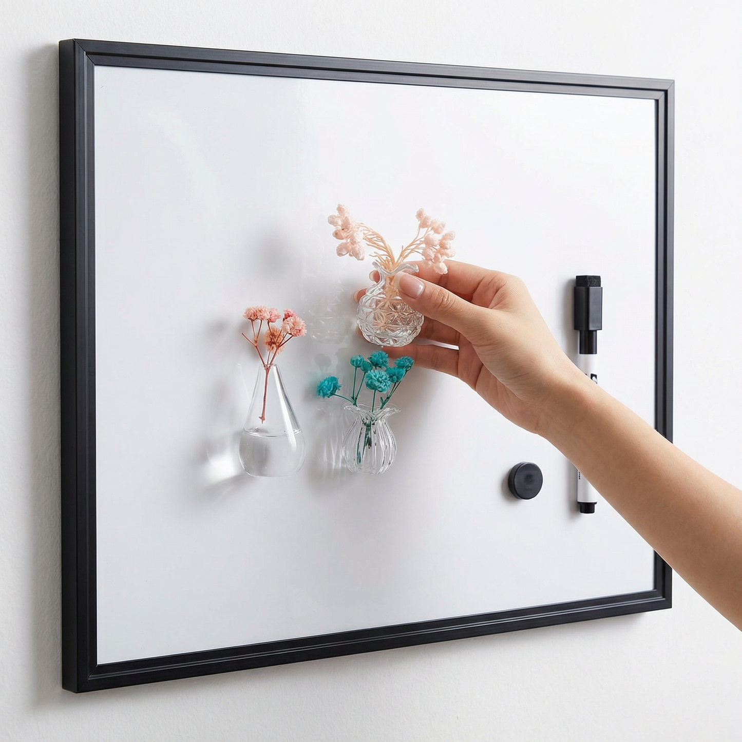 Magnetische Keramikvase Mini – Kühlschrank Deko - Detailansicht 10 | BEST-AMBIENCE