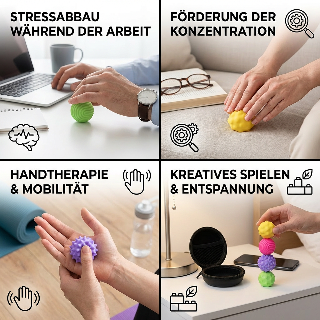 Stressball Silikonkugeln magnetisch – Entspannung & Fokus - Detailansicht 4 | BEST-AMBIENCE