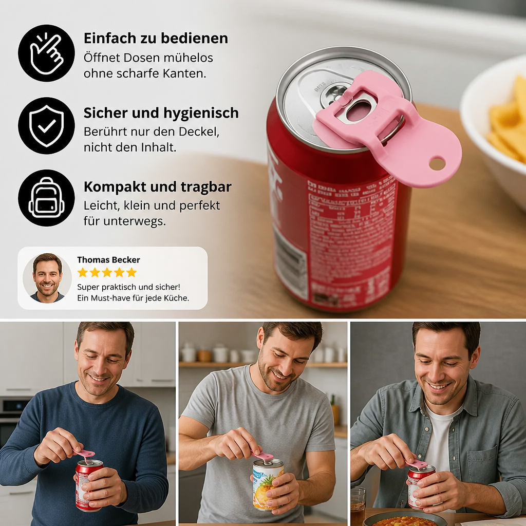 Dosenöffner kompakt – sicher, staubdicht & leicht - Detailansicht 4 | BEST-AMBIENCE
