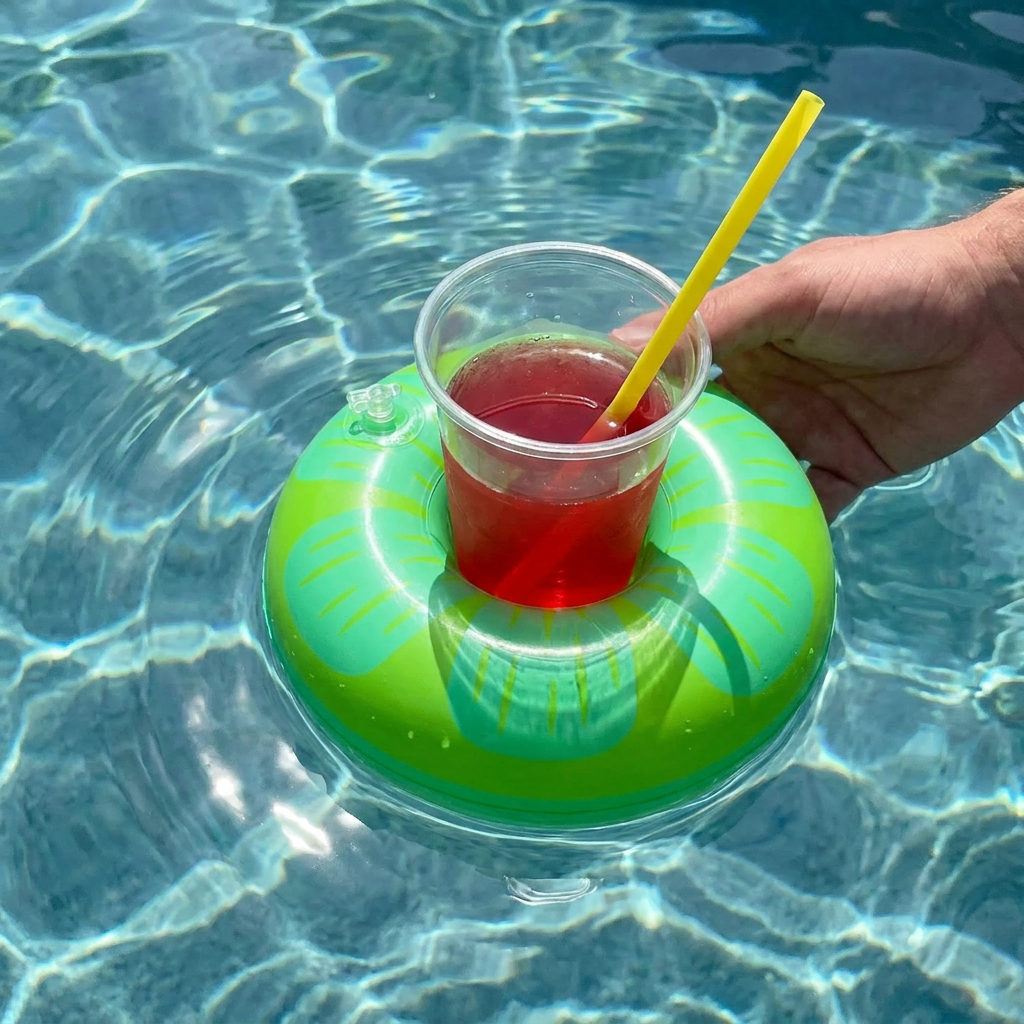 Pool-Getränkehalter Schwimmend | Untersetzer für Strand - Detailansicht 13 | BEST-AMBIENCE