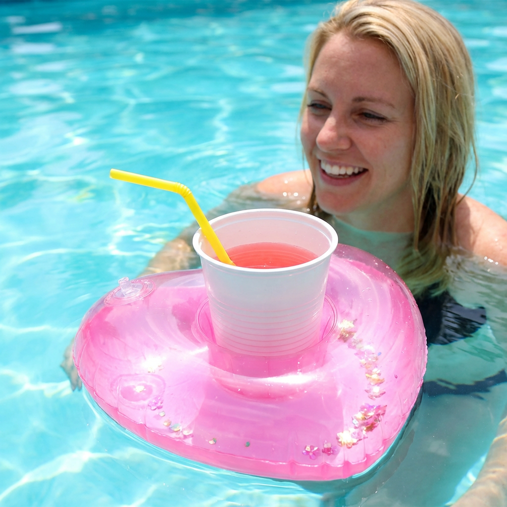 Pool-Getränkehalter Schwimmend | Untersetzer für Strand - Detailansicht 8 | BEST-AMBIENCE