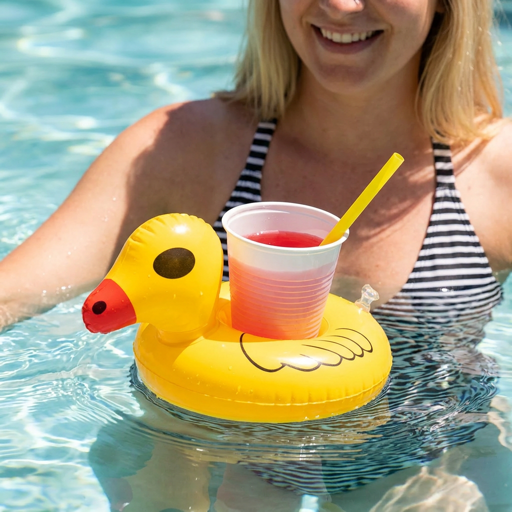 Pool-Getränkehalter Schwimmend | Untersetzer für Strand - Detailansicht 14 | BEST-AMBIENCE