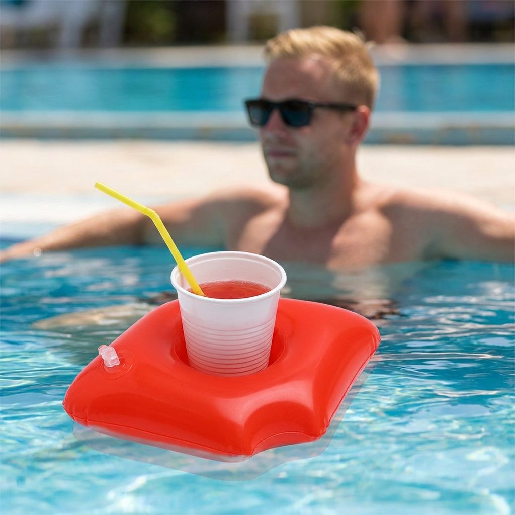 Pool-Getränkehalter Schwimmend | Untersetzer für Strand - Detailansicht 10 | BEST-AMBIENCE