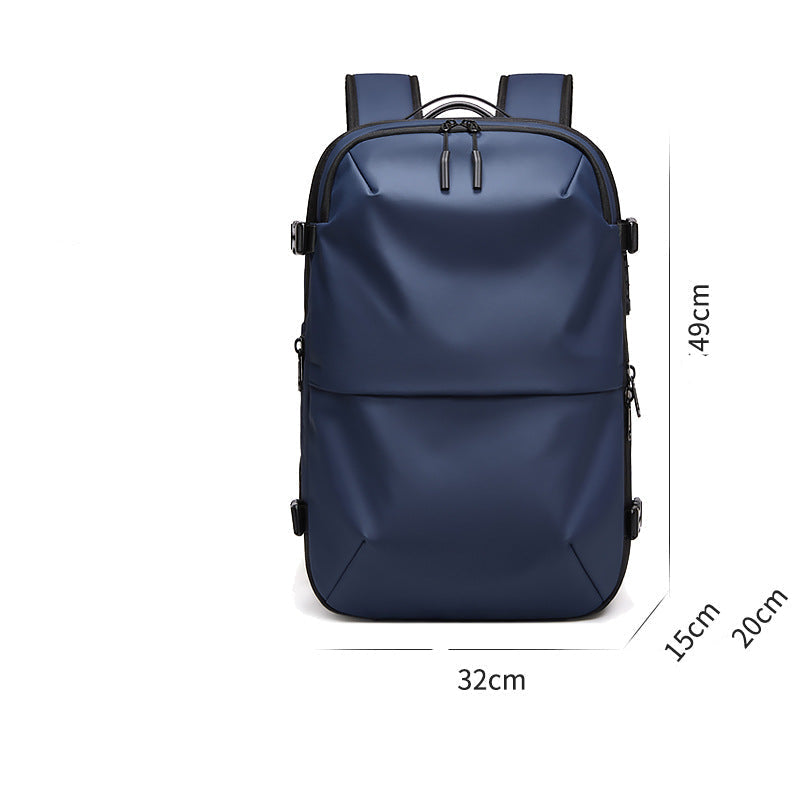 Kompakter Vakuum Rucksack perfekt für Reisen